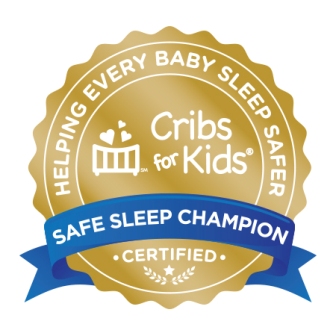 Safe Sleep Champion Certified logo